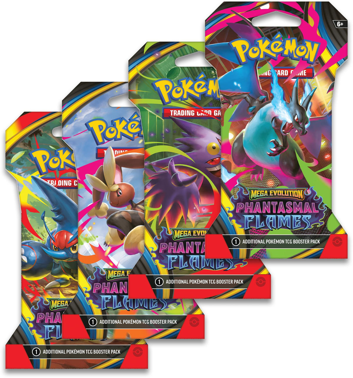 Phantasmal Flames Sleeved Booster Pack