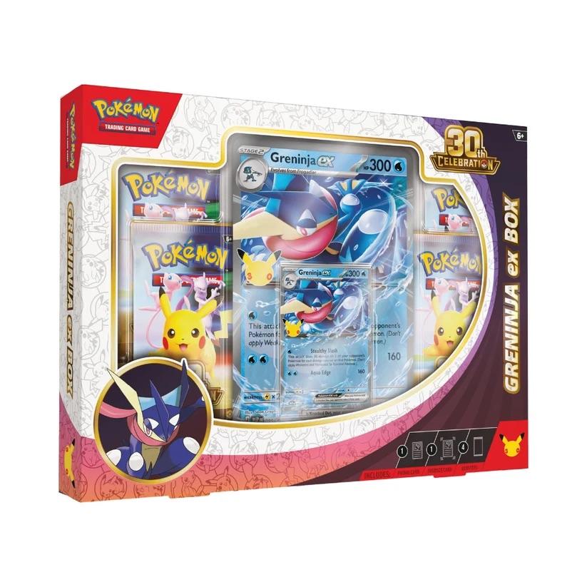 Pokémon 30th Celebration Greninja ex Box
